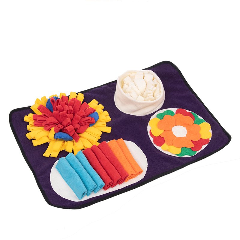 Italian Feast Snuffle Mat Interactive Dog Foraging Mat, Encourage Natural Foraging Skills, Durable And Machine Washable, Suitable For Large Medium Small Dogs - Image 9