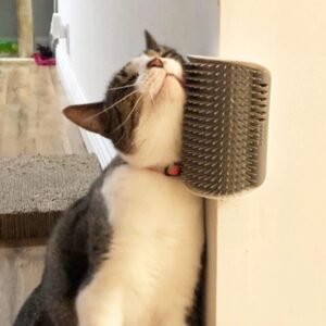 Cat Self Groomer Arch Self Cleaning Slicker Brush Upgraded Cat Brushes Wall Corner For Shedding Grooming, Softer Massager Comb Interactive Toy For Short Long Haired Dog Kitten Puppy