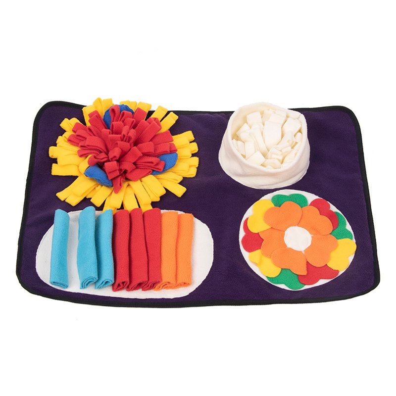 Italian Feast Snuffle Mat Interactive Dog Foraging Mat, Encourage Natural Foraging Skills, Durable And Machine Washable, Suitable For Large Medium Small Dogs - Image 2