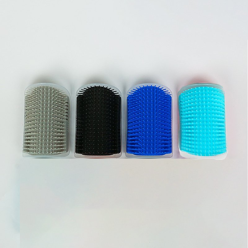 Cat Self Groomer Arch Self Cleaning Slicker Brush Upgraded Cat Brushes Wall Corner For Shedding Grooming, Softer Massager Comb Interactive Toy For Short Long Haired Dog Kitten Puppy - Image 4