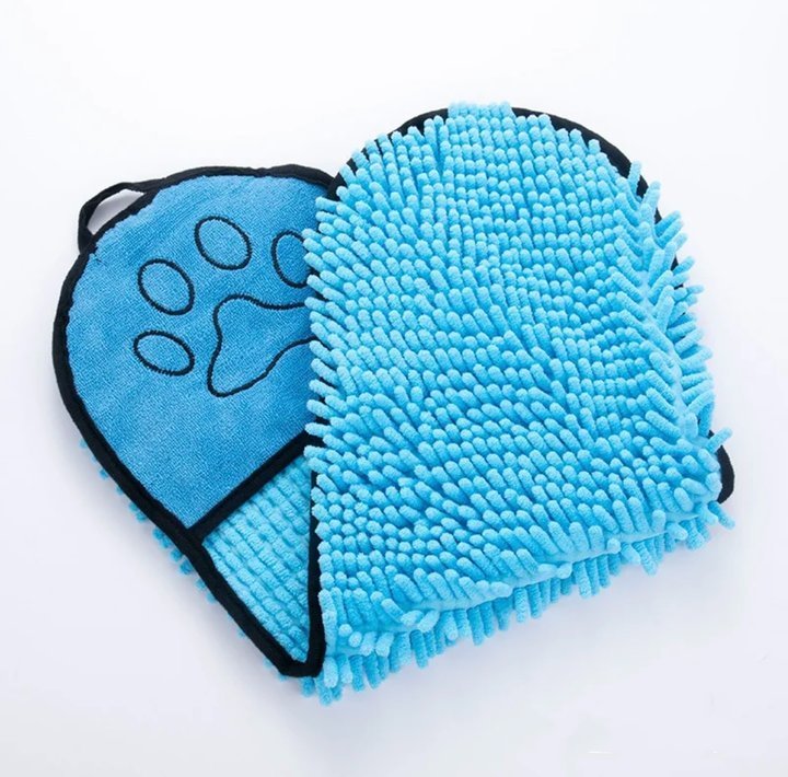 Dog Bath Robe Towel Quick Dry Pet Soft Towel Fiber Absorbent Cat Bath Towel Convenient Pet Cleaning Washcloth Thicken Durable - Image 10